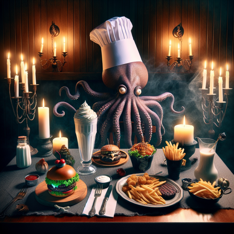 Burger King Addams Family Menu