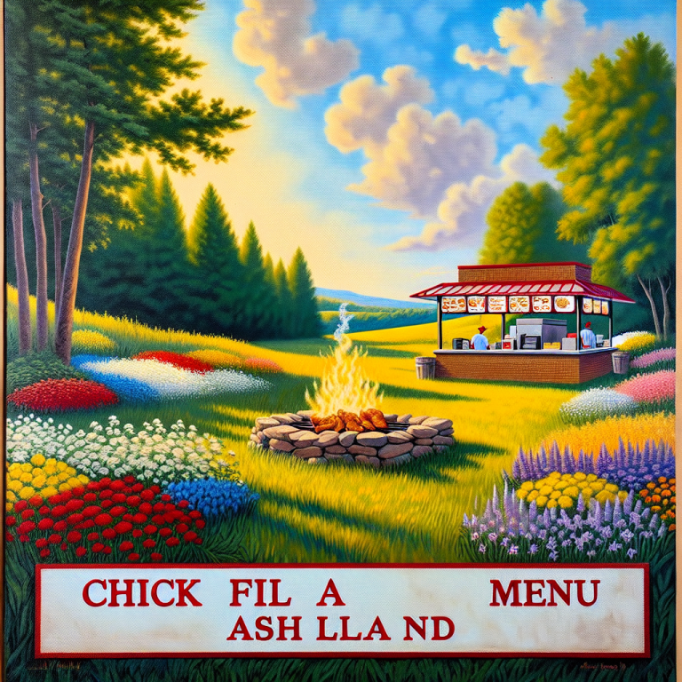 Chick Fil A Ashland Menu