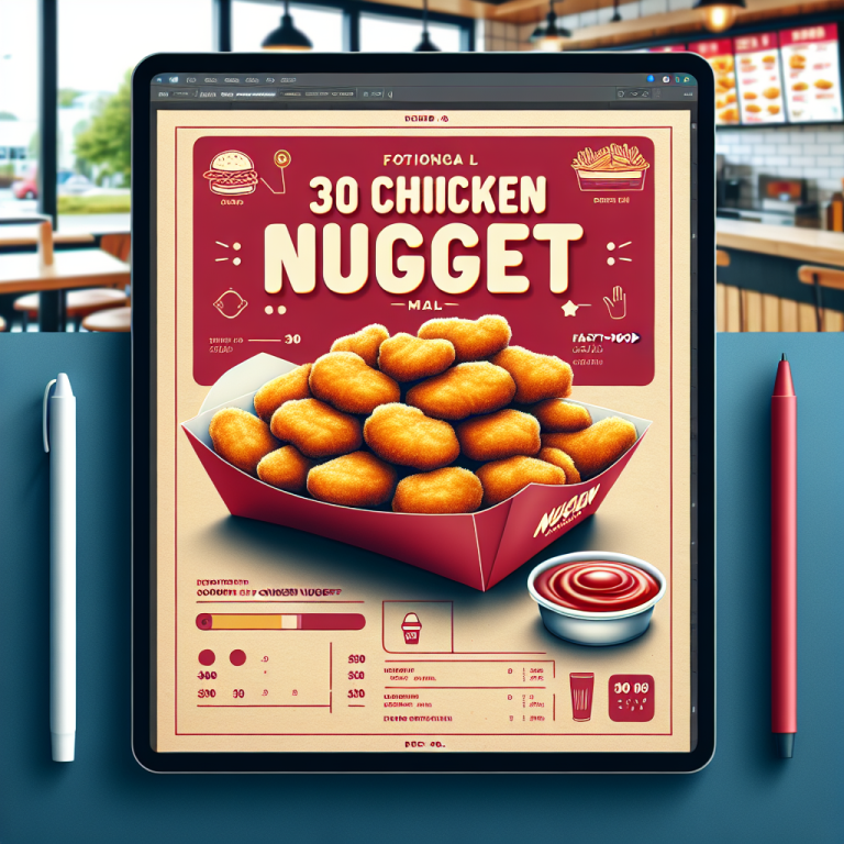 Chick Fil A Menu 30 Count Nuggets Price