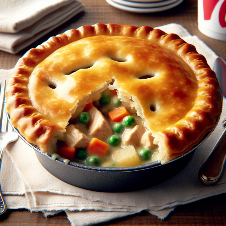 Chick Fil A Menu Chicken Pot Pie