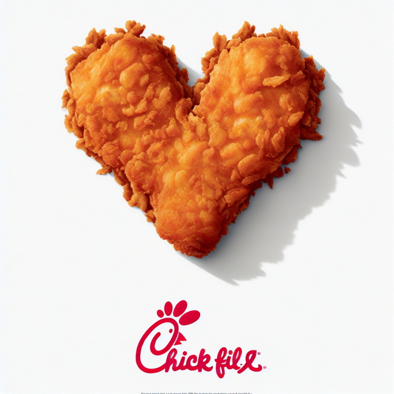 Chick Fil A Menu Heart Shaped Chicken