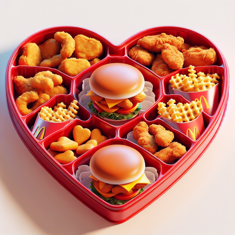 Chick Fil A Menu Heart Trays