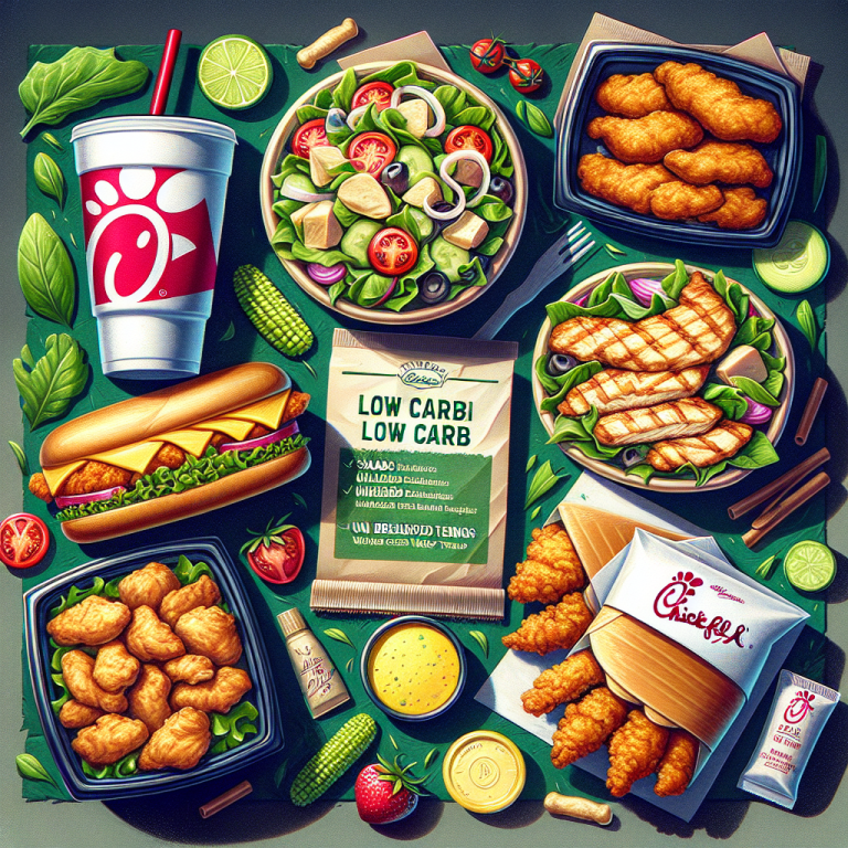 Chick Fil A Menu Low Carb