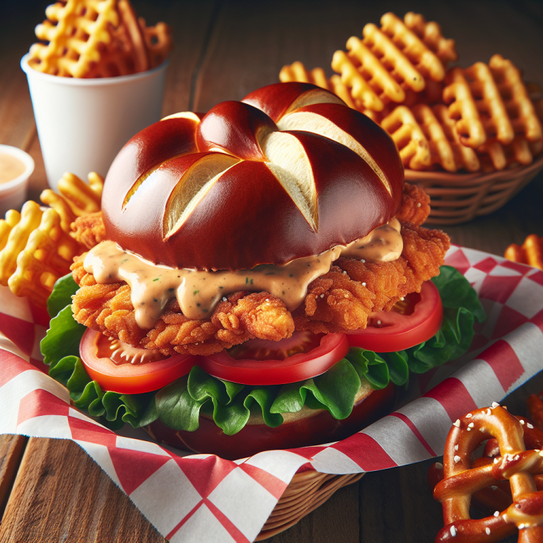 Chick Fil A Menu Pretzel Sandwich