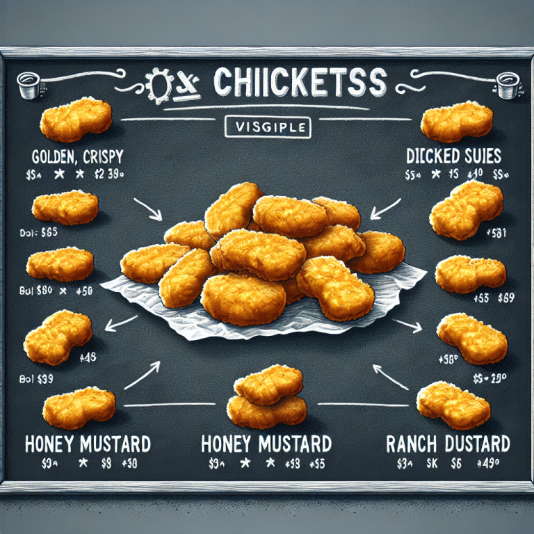 Chick Fil A Nuggets Menu