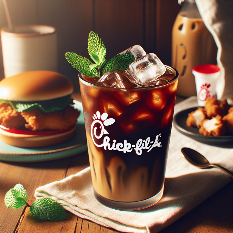 Chick-Fil-A Iced Coffee Menu