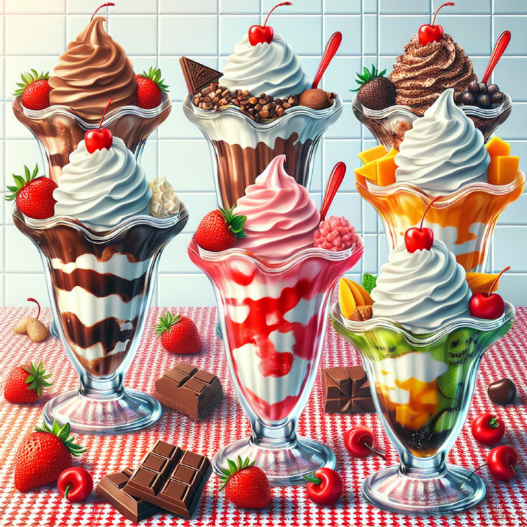 Wendyʼs Sundaes Menu