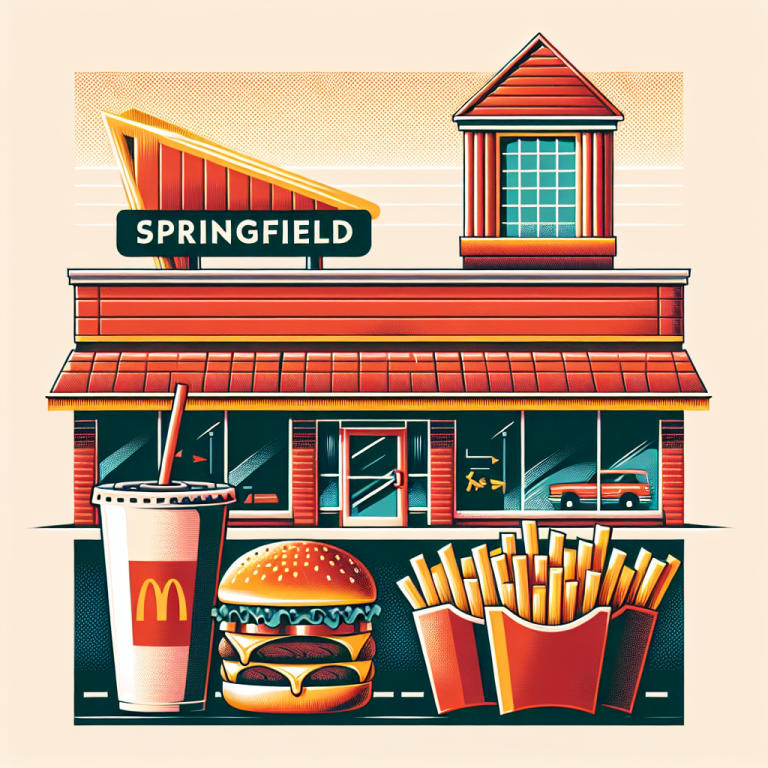 WendyʼS Springfield Menu