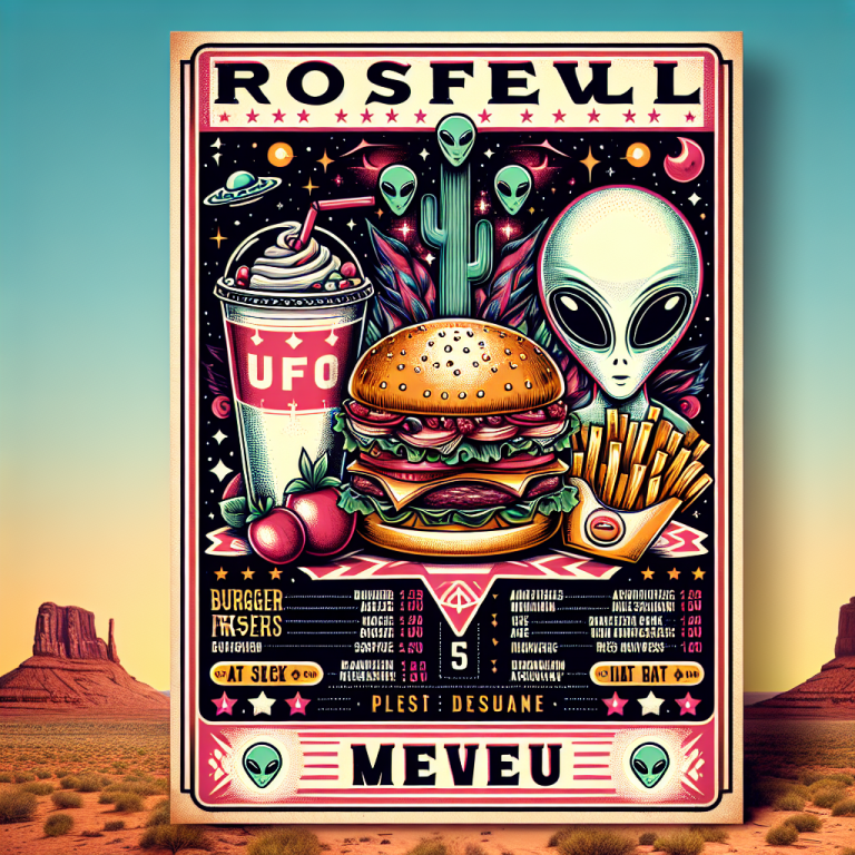 WendyʼS Roswell Menu