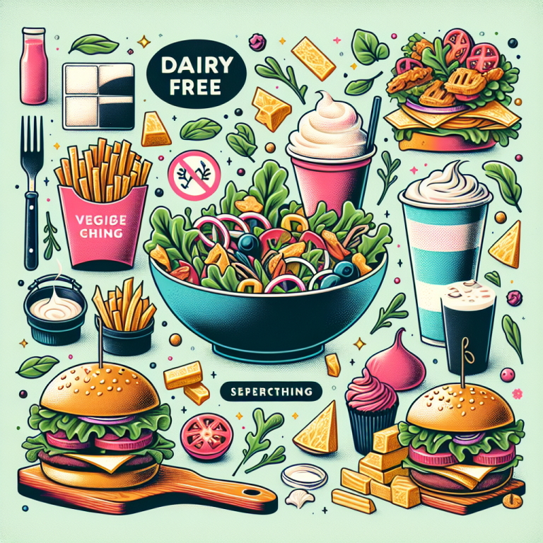 WendyʼS Menu Dairy Free