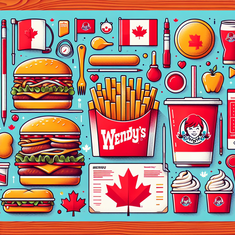 WendyʼS Menu Canada