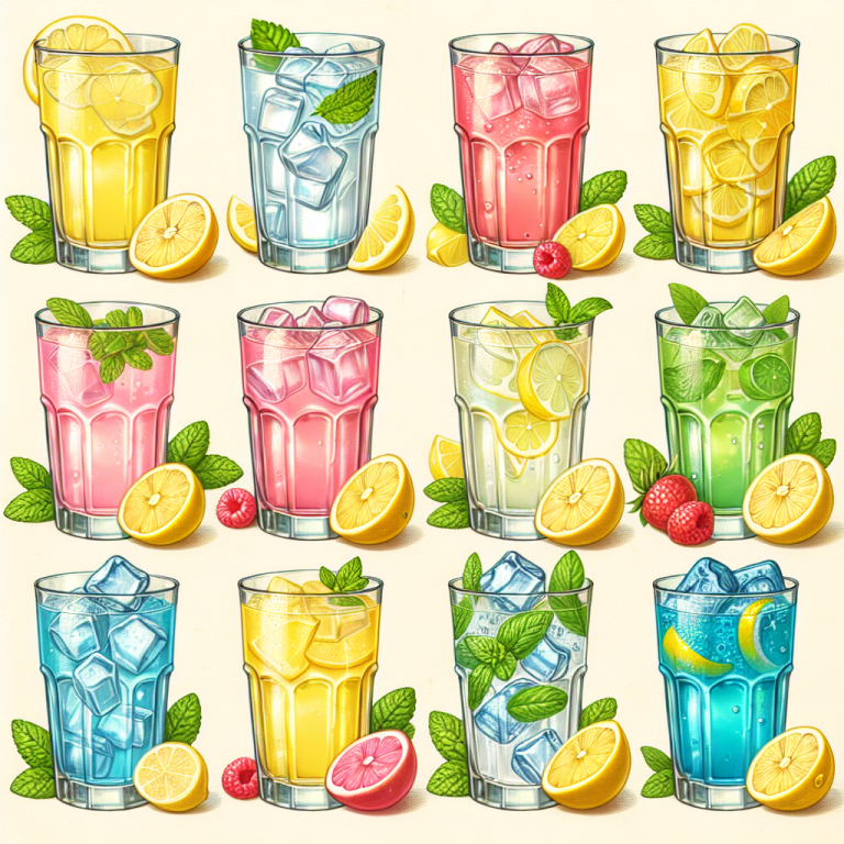 Wendyʼs Lemonade Flavors Menu