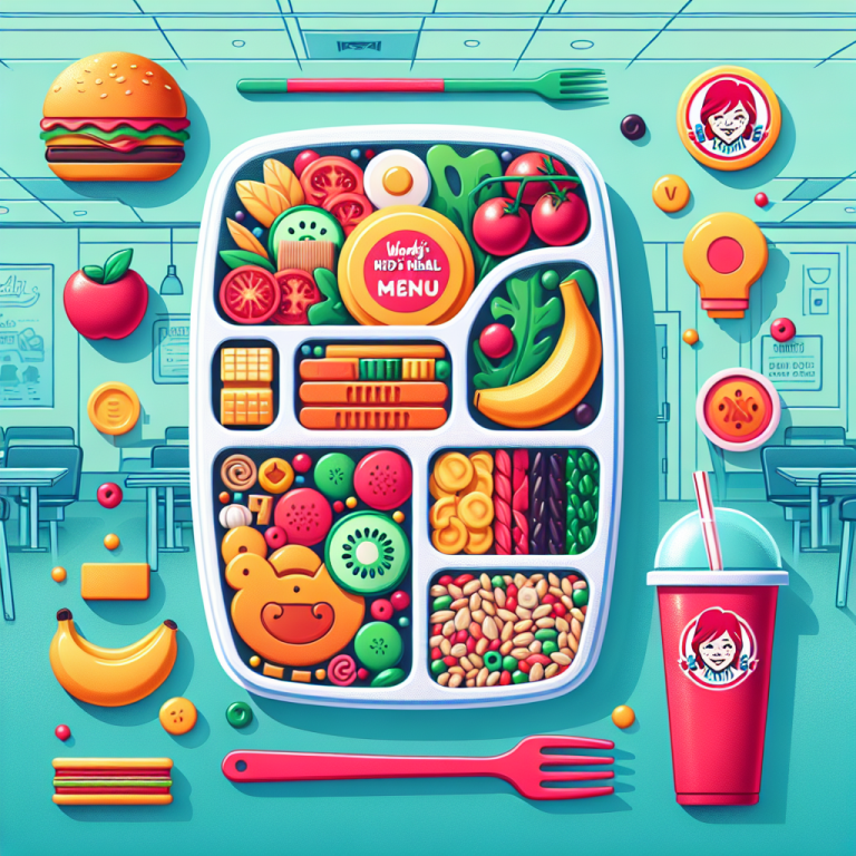 WendyʼS Kids Meal Menu