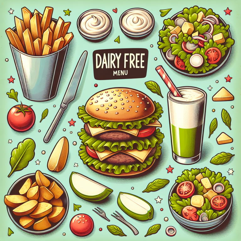 Wendyʼs Dairy Free Menu