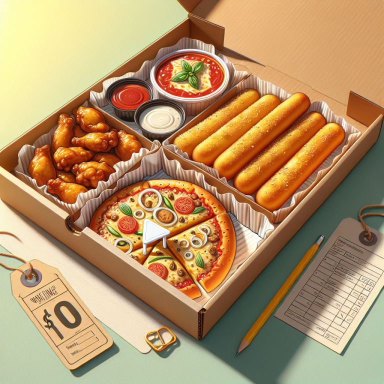 Menu $10 Pizza Hut Dinner Box Menu Price Details