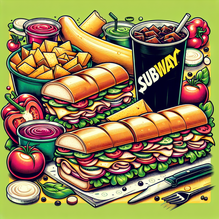 Subway Classic Menu