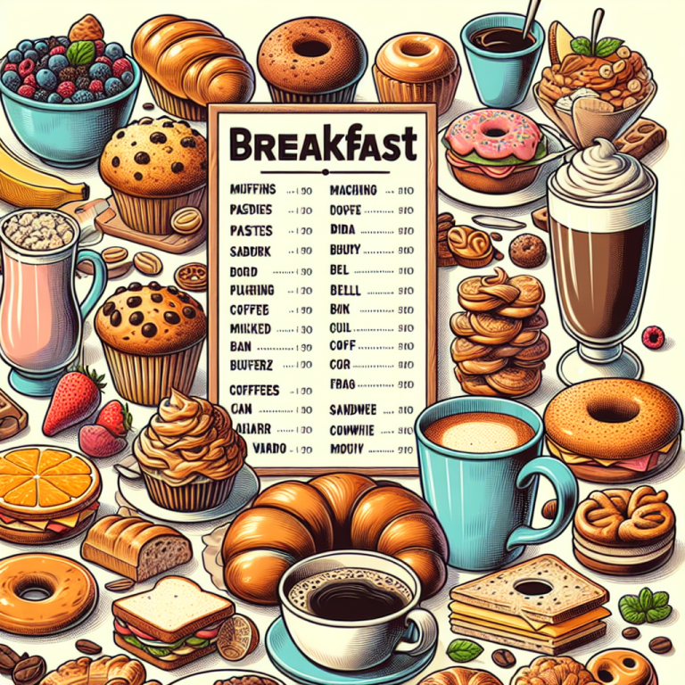 Starbucks Breakfast Menu