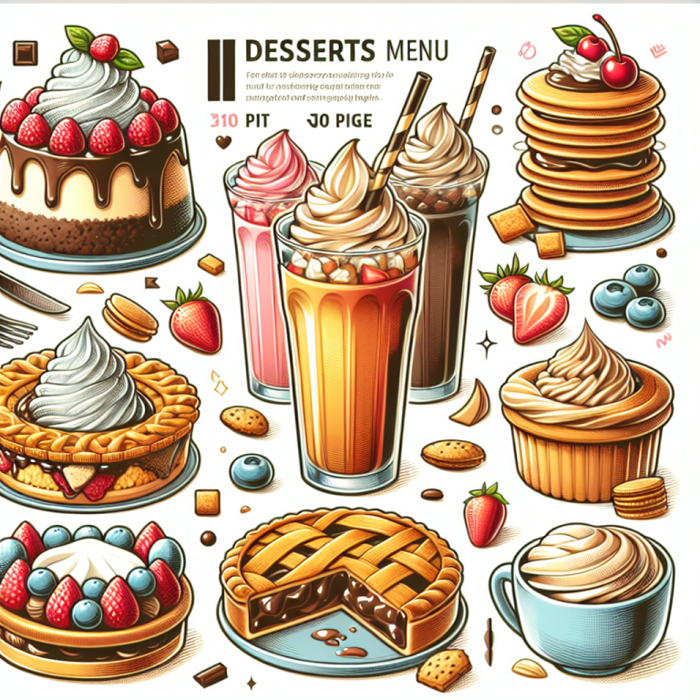 Arbyʼs Dessert Menu