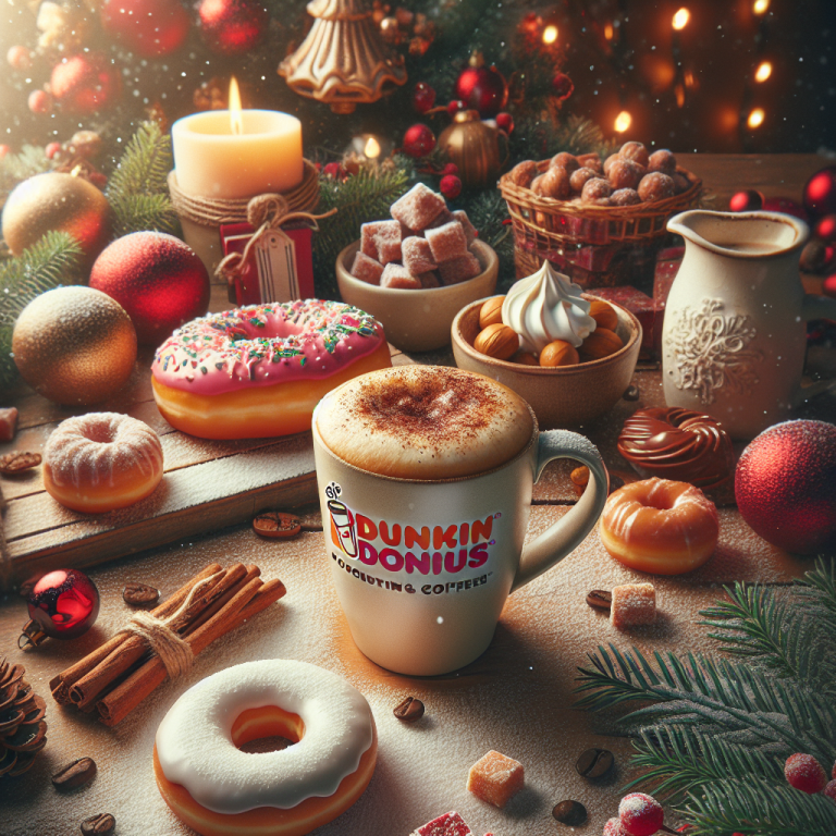 Dunkin Christmas Menu 2024