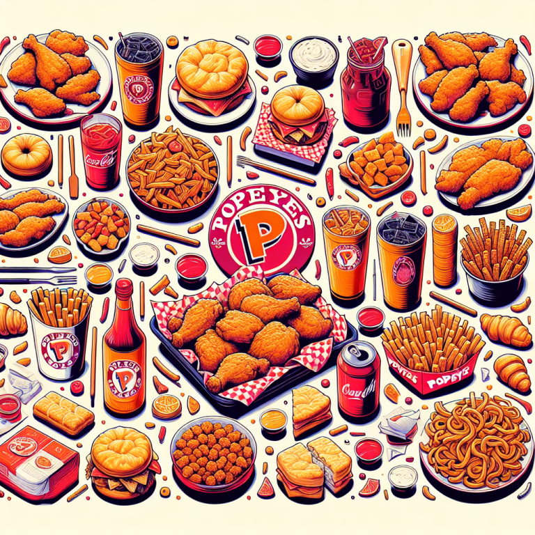 Popeyes Menu