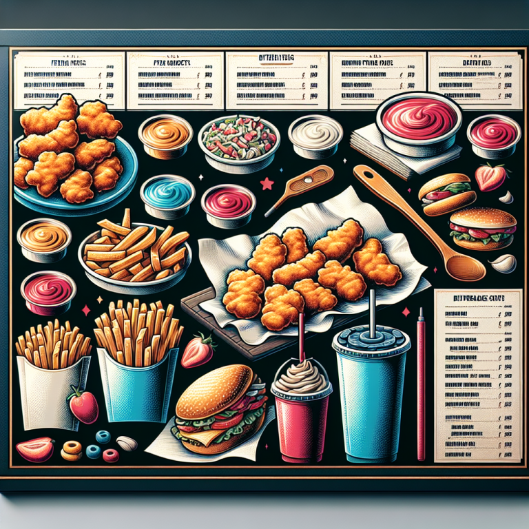 Popeyes Chicken Nuggets Menu