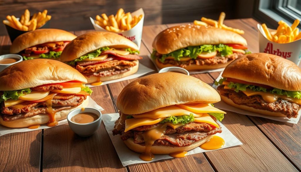 Arby's Canada sandwiches