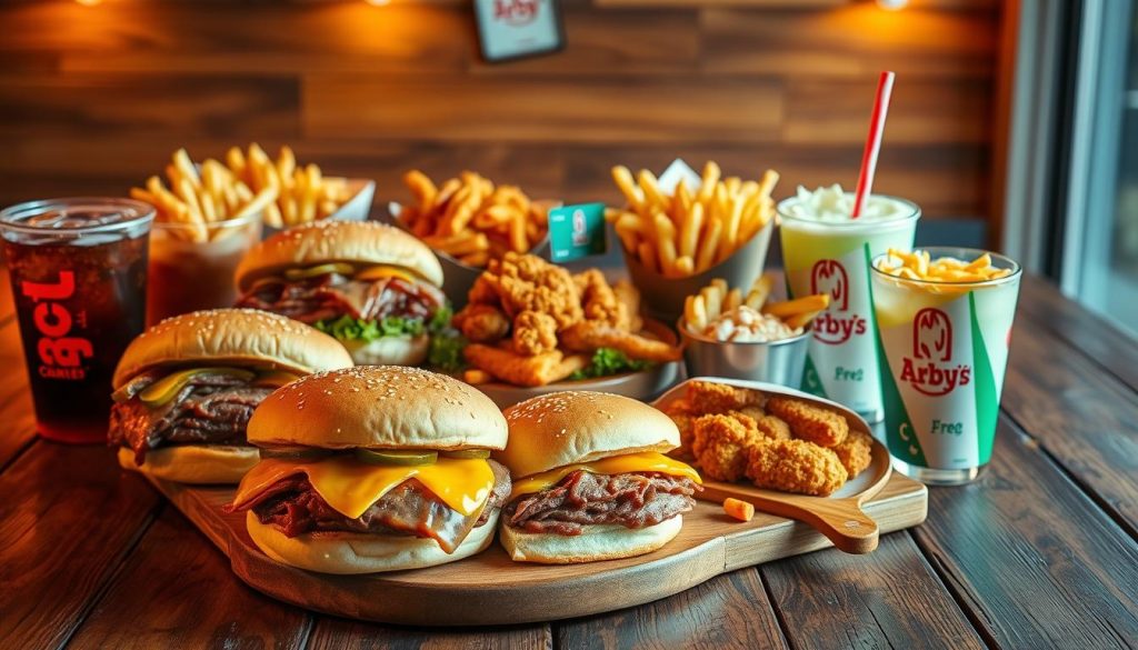 Arby's combo deals and loyalty program