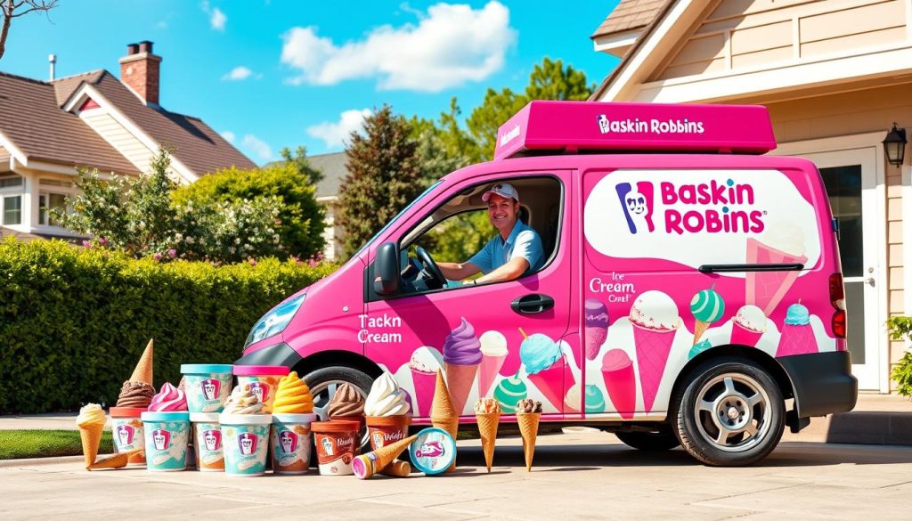 Baskin Robbins Delivery Options