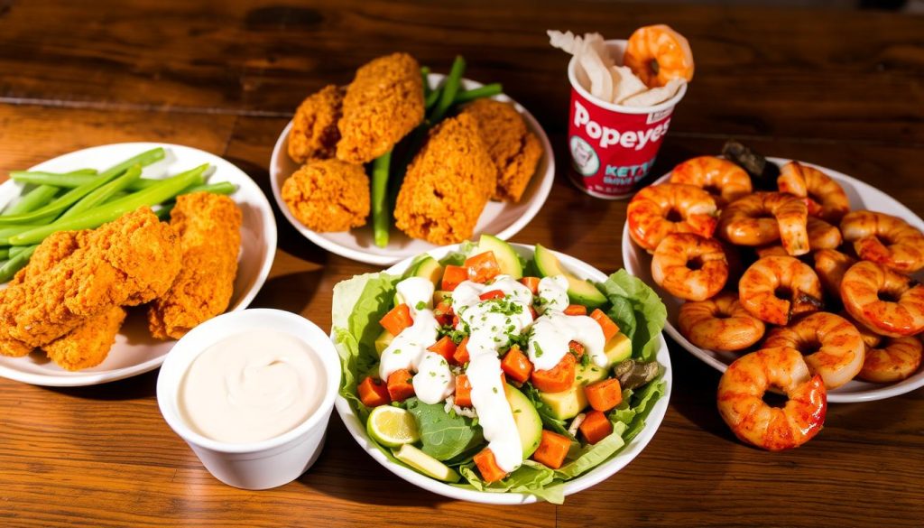 Best keto dishes at Popeyes