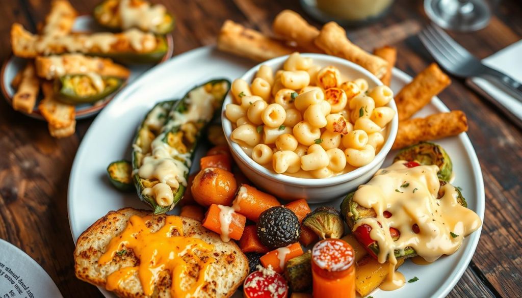 Cheesy side dishes with Mac and Cheese