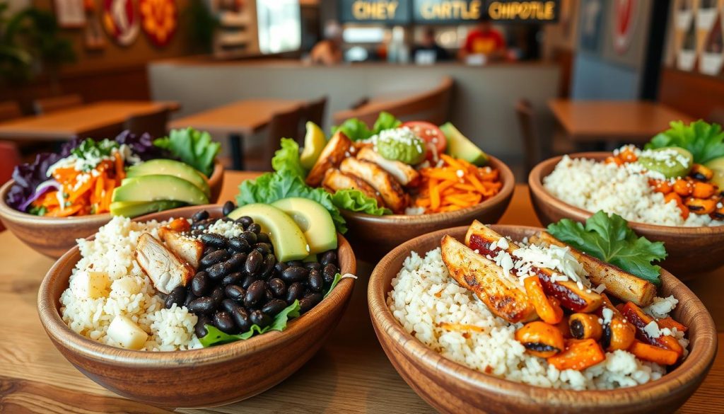 Chipotle UK bowls