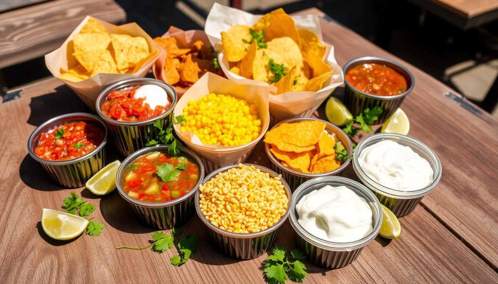 Chipotle UK sides and add-ons