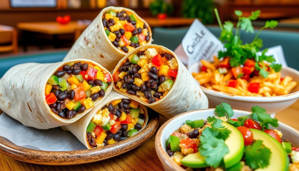 Chipotle vegetarian breakfast options