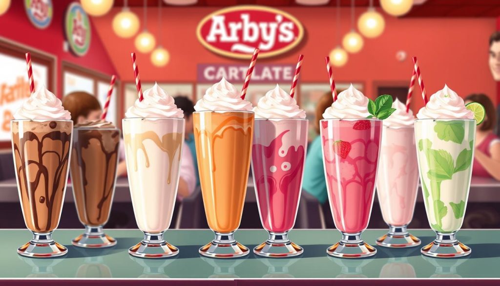 Customer reviews of Arby's milkshakes