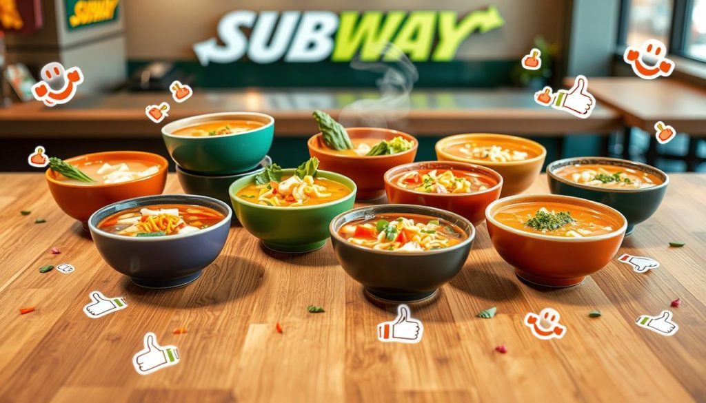 Customer reviews subway soups