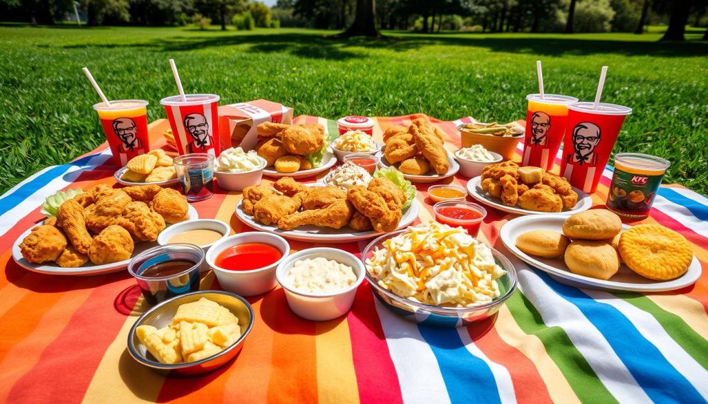 Customize KFC family meal