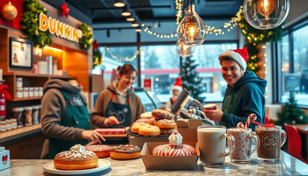 Dunkin Christmas Menu