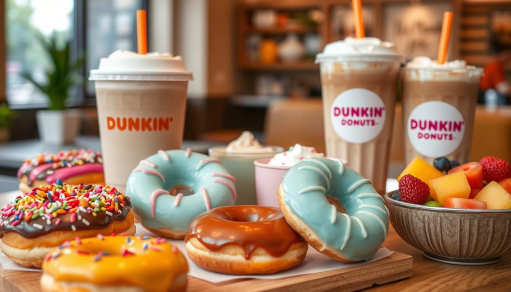 Dunkin Donuts plant-based menu highlights