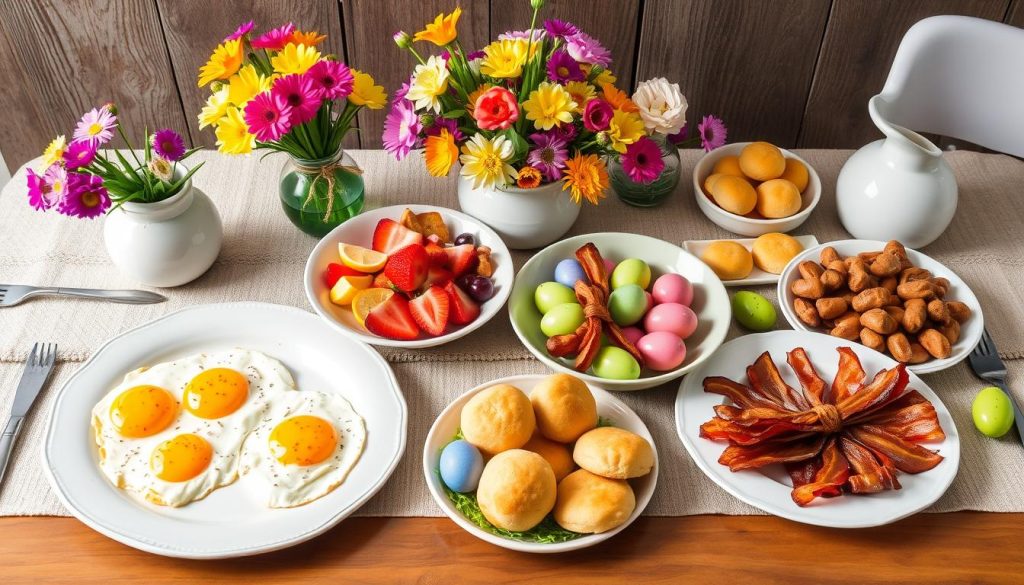 Easter brunch selections