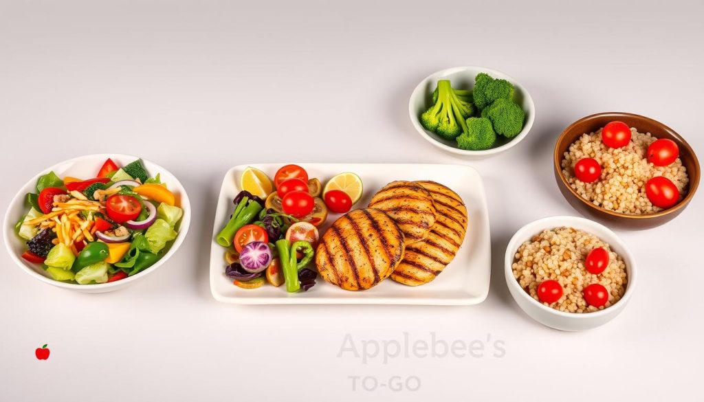 Healthier choices on Applebee's to go menu