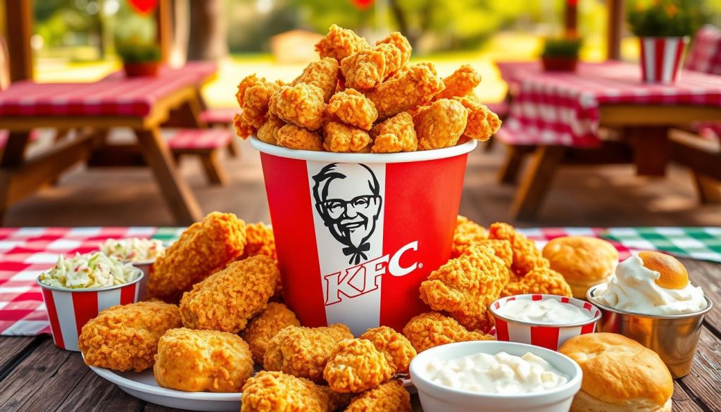 KFC chicken bucket deals