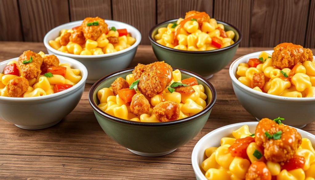 KFC seasonal mac and cheese variations