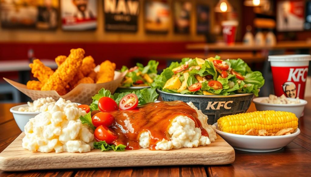 KFC vegetarian dishes