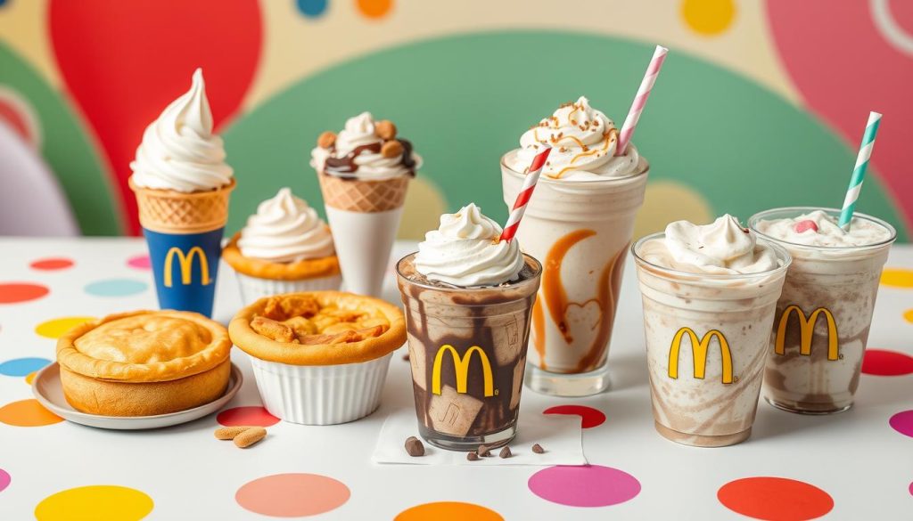 McDonald's dessert offerings prices