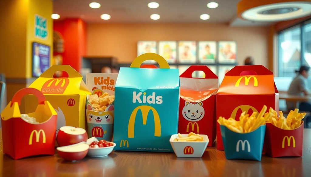 McDonald's kids menu