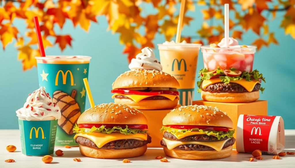 McDonald's special menu seasonal flavors