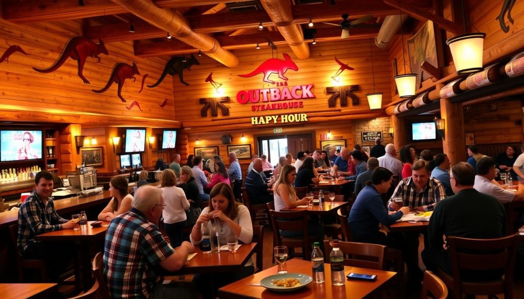 Outback Steakhouse hours for happy hour