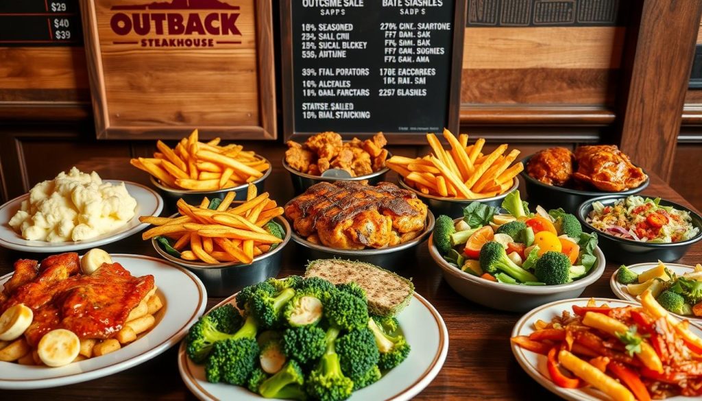 Outback Steakhouse sides menu prices