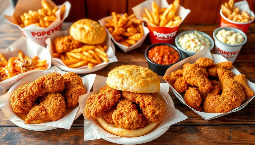 Popeyes combo meals