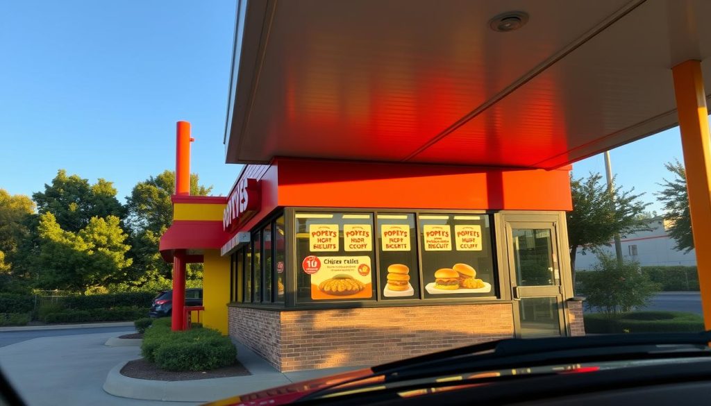 Popeyes drive thru near me